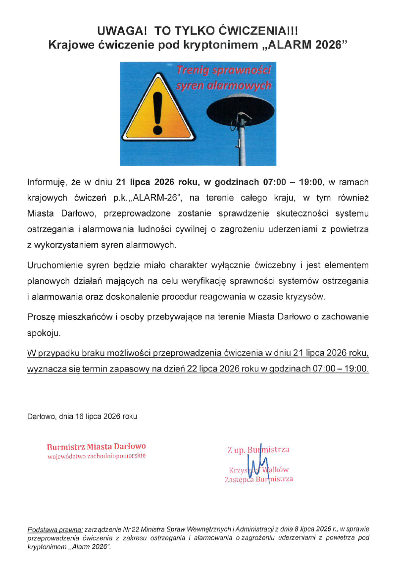 alarm syreny